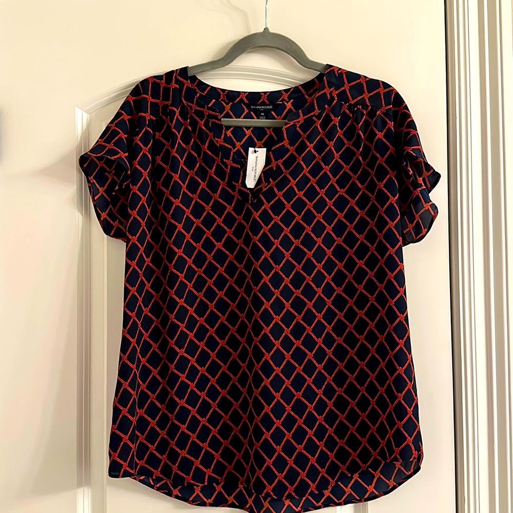 Banana Republic Chiffon Blouse -Size M